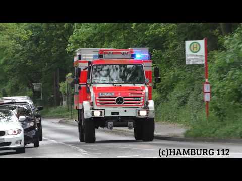 [FEU7 in Wedel]Einsatzfahrten THW Pinneberg+Feuerwehr Hamburg