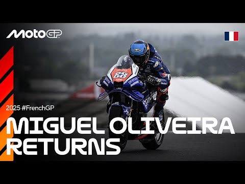 Miguel Oliveira returns ☔🦾 | 2025 French GP