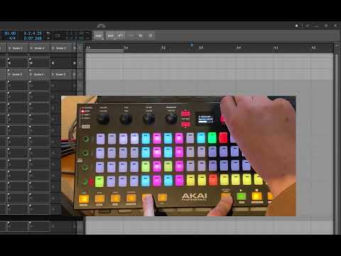 Akai Fire - New features in DrivenByMoss 12.2 for Bitwig and Reaper