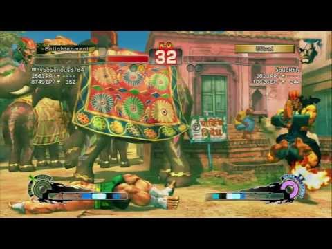 SSF4AE - Dhalsim (WhySoSerious) Vs Sagat (SoupRFly)