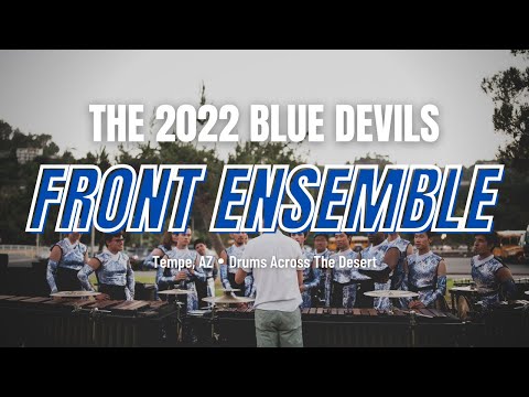 The Blue Devils 2022 Front Ensemble - In The Lot (Tempe, AZ)