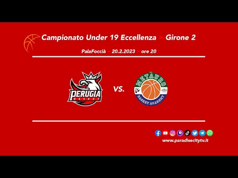 Highlights Under 19 Eccellenza 2022-2023 - Perugia Basket vs. Metauro Basket Academy