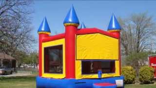 Rainbow Castle bounce house rental Nashville tn, Jumping Hearts Party Rentals La Vergne TN