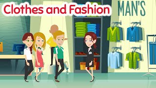 Clothes and Fashion   -Practice English Speaking Conversation Easy