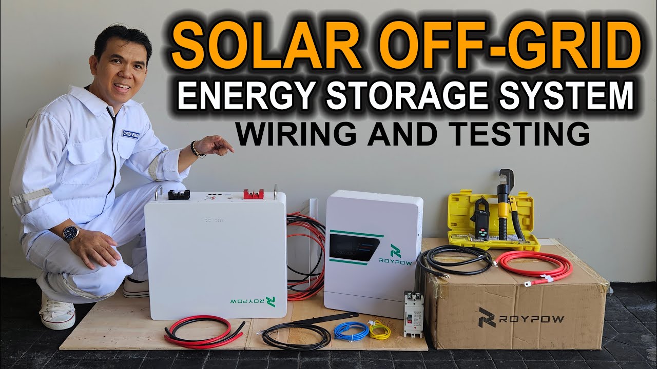 Beginner Friendly DIY Off-Grid ROYPOW Solar Energy Storage System - Step by Step