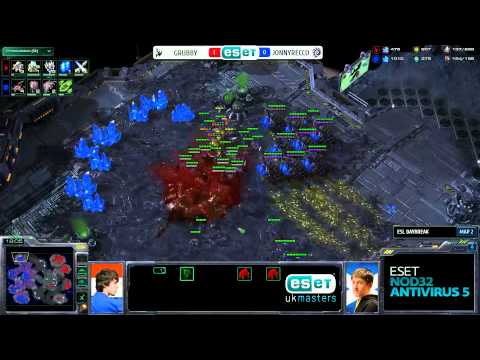 ESET UK Showmatch - [P] Grubby vs [Z] JonnyREcco - Map 2