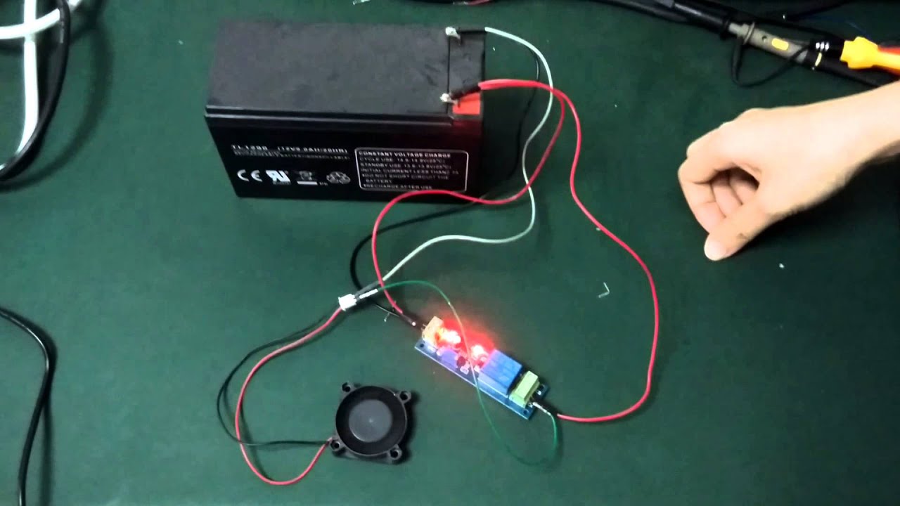 Timer Adjustable 12V electronic equipments Delay Relay PCB Brick Module Test From iTead.cc