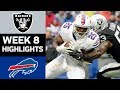 Raiders vs. Bills | NFL Week 8 Game Highlights