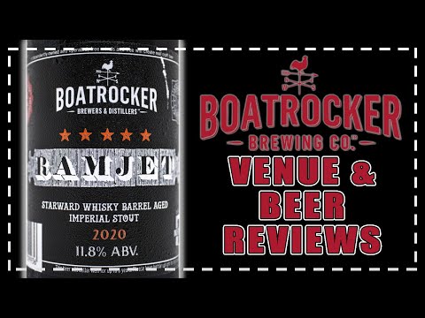 BOATROCKER - Barrel Room and Beer Reviews - RAMJET 2020 - Saison  - Hazy  IPA - Barrel Room