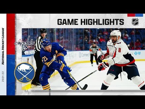 Washington Capitals vs Buffalo Sabres | December 11, 2021 | Game Highlights | NHL Regular Season