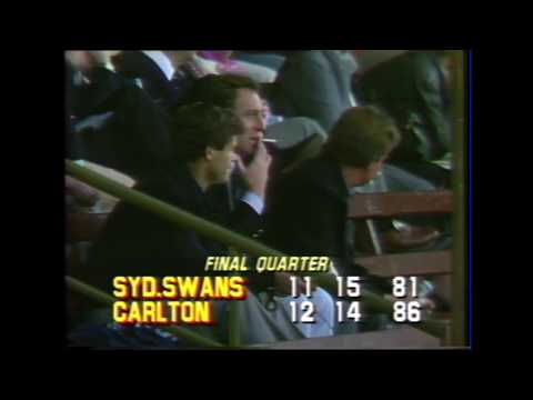 Lou Richards jokes about Wes Lofts 1985 Round 7