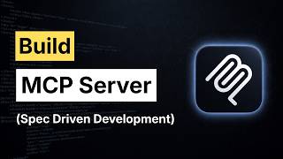 Build an MCP Server from Scratch (Spec-Driven Development)