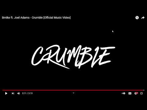 Bmike ft  Joel Adams   Crumble Official Music Video   YouTube