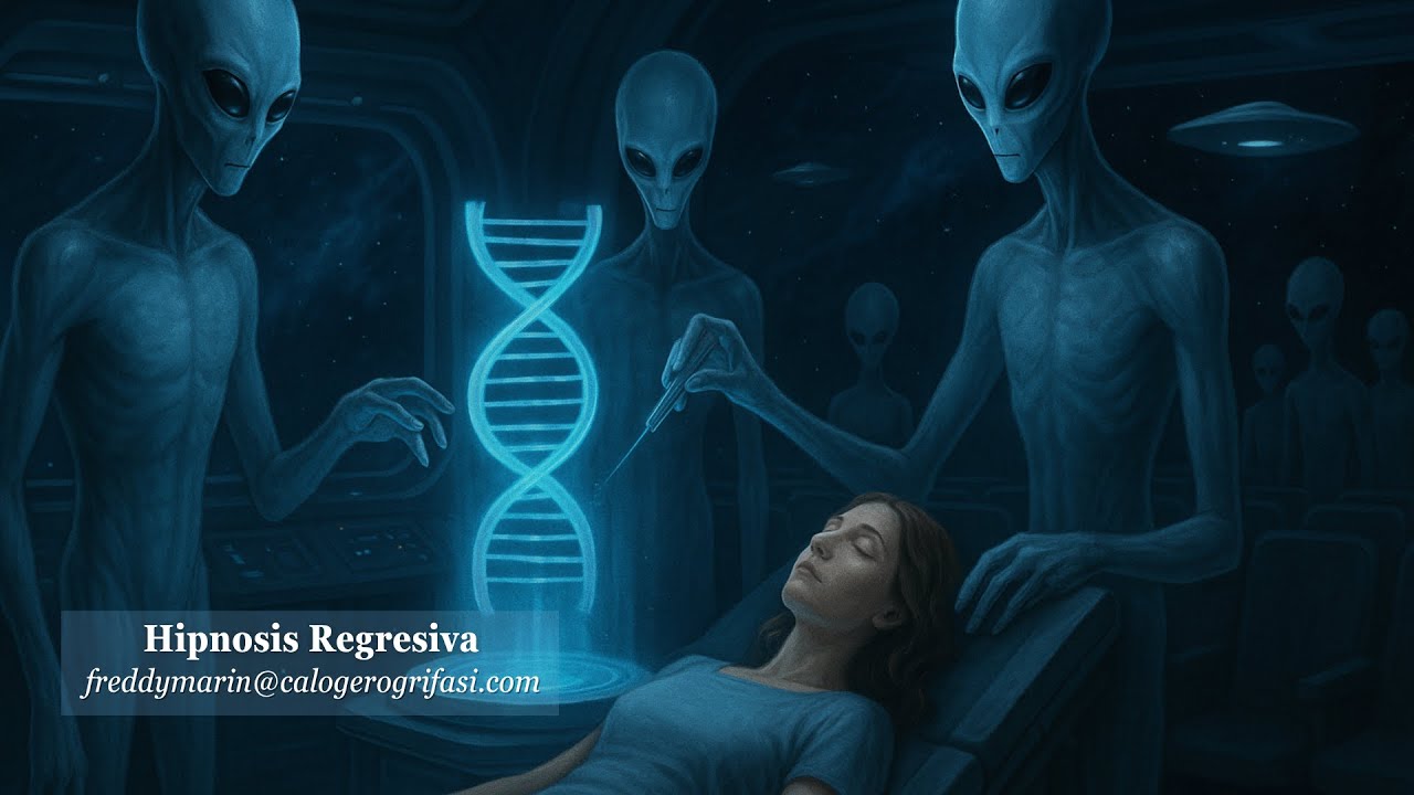 915-ES Ayda, extraterrestres grises altos mejorando el adn humano - Freddy Marin Hipnosis Regresiva
