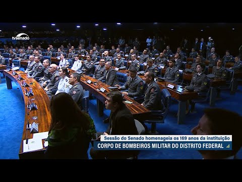 Defesa da valorização dos bombeiros militares do DF marca sessão especial
