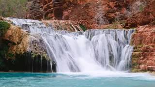 Waterfalls - Relaxing Music - Meditation - I Vow to Thee My Country - Holst
