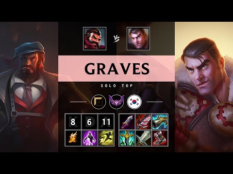 Graves Top vs Jayce - KR Master Patch 25.07