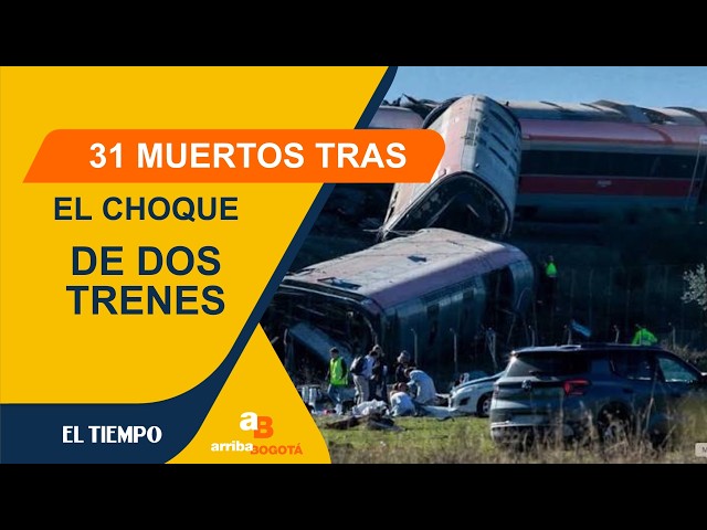 31 muertos tras el choque de dos trenes en España