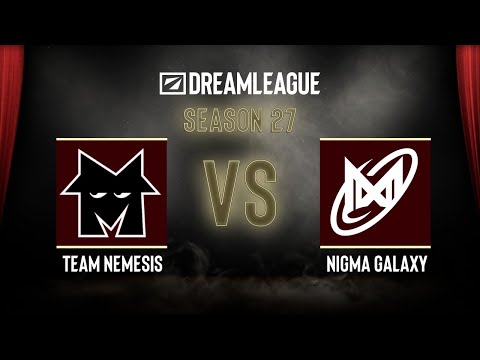 Dota2 - Team Nemesis vs Nigma Galaxy - DreamLeague Season 27 - Group Stage