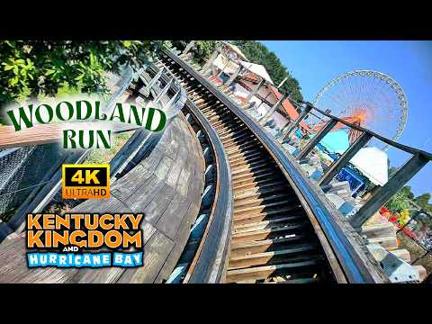 Front row point of view footage of Woodland Run