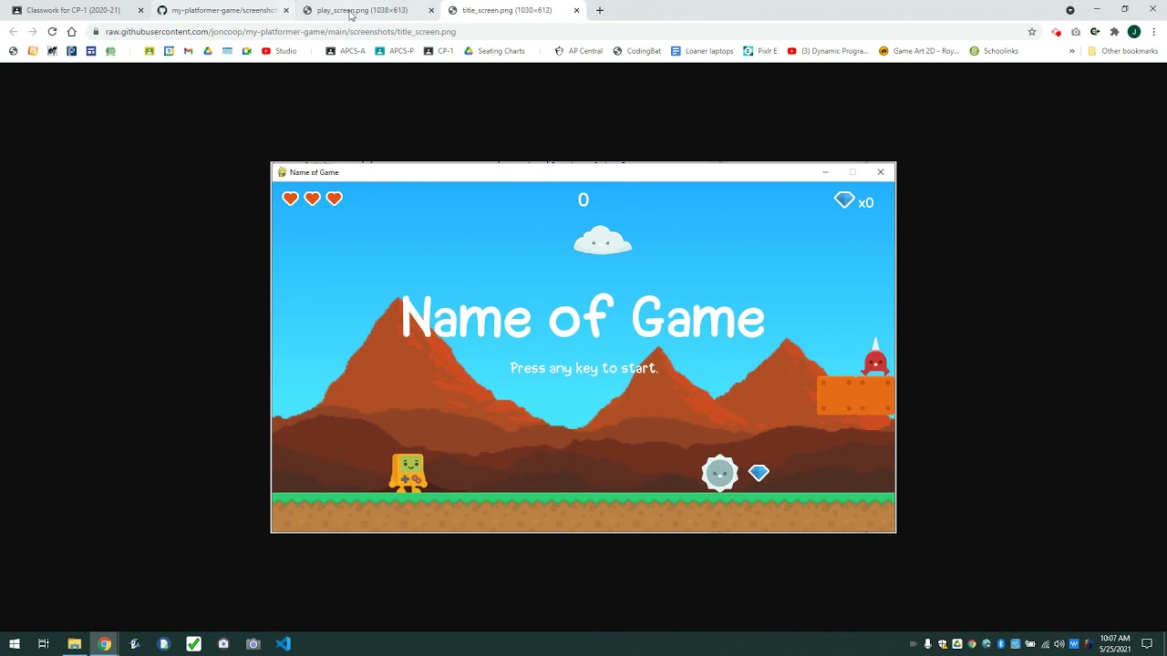 Hosting your game on GitHub