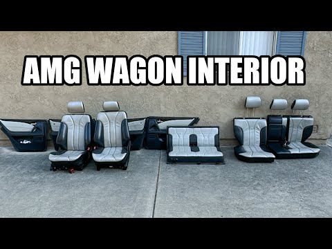 I Got 2 Tone AMG Interior For A Wagon I Don't Have Yet