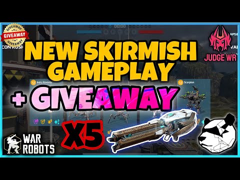NEW WR Skirmish And 5 Baihu Basilisk GIVEAWAY‼️ #WRwinBBasilisk #warrobots #skirmish #judgewr #wr