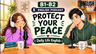 How To Protect Your Peace | Easy English podcast | B1-B2 Listening practice