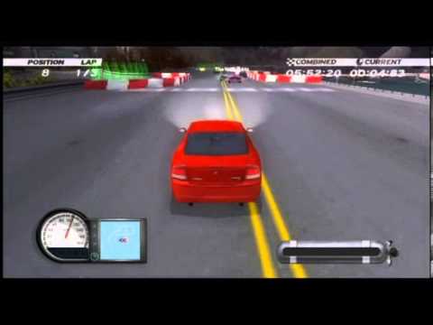 dodge racing charger vs challenger wii youtube