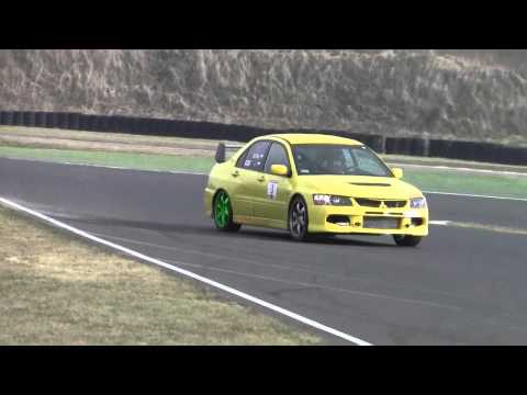 II SuperOes Tor Poznań 2015 - Daniel Flis - Mitsubishi Lancer EVO VIII