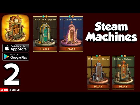 All Levels 5 6 7 8 Steam Machines - Doors: Awakening Gameplay Walkthrough (Android, ios)