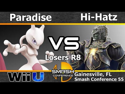 Paradise (Mewtwo) vs. Hi-Hatz (Ganondorf) - Losers R8 - SC55