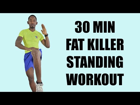 30 Minute Dumbbell Strength Training for Fat Loss Full Body Workout  250 Calories 