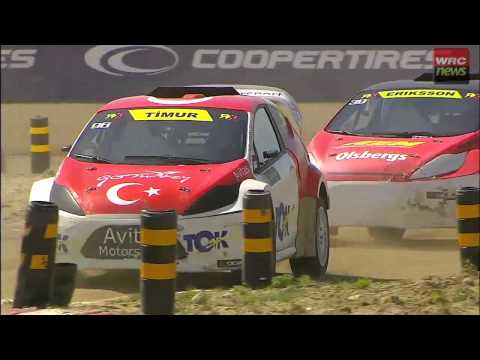 2014 World Rallycross   Montalegre RX Sunday Highlights