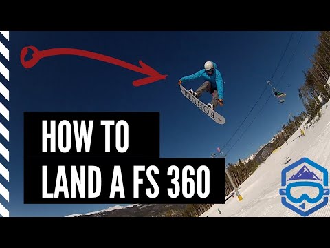 How To Land a Frontside 360 on a Snowboard