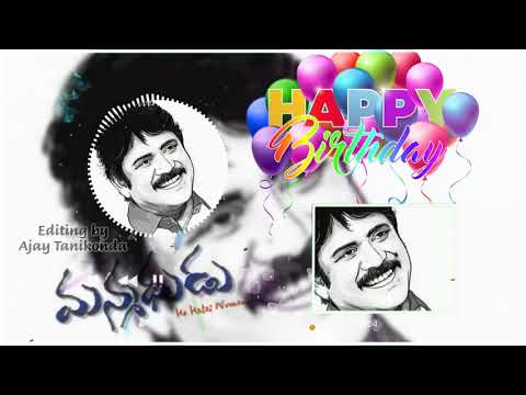 //Happy birthday King Nagarjuna garu //Editing By Ajay Tanikonda