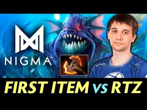 Nigma Carry Slardar FIRST ITEM Battle Fury vs TOP-1 Rank Arteezy