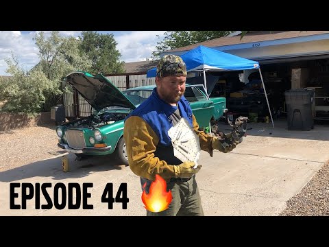 Welding Rear Shock Plates - Volvo 164 (+ 140) Rescue Ep 44