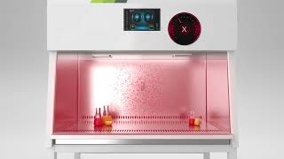 Polipropylenowe komory laminarne BIOHAZARD II klasy bezpieczeństwa TopAir