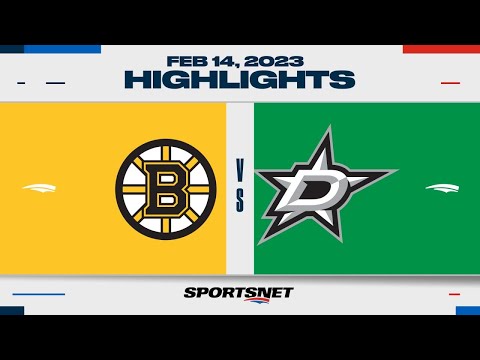 NHL Highlights | Bruins vs. Stars - February 14, 2023