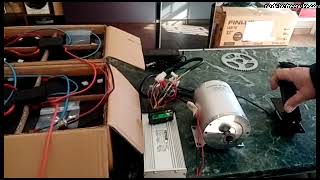 Sada BLDC motoru s regulací 2000W