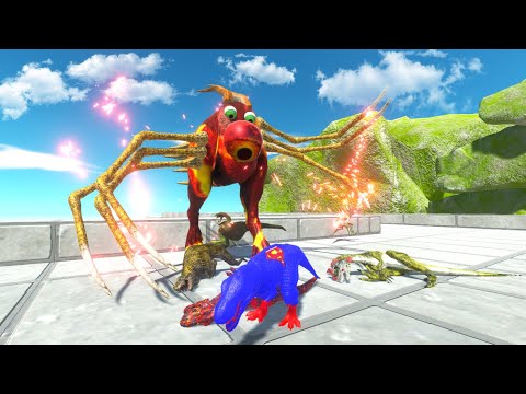 ⚡ Escape from Monster - Death Touch Alien Lava - 🦖 Animal Revolt Battle Simulator 🦕