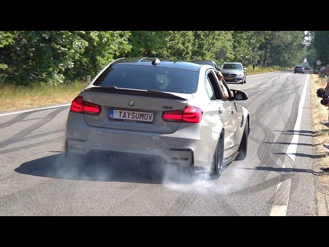 BMW M Cars Leaving Bimmerfest 2023! MHX650, MH4 GTR, NEW M2, XM, M3 F81, M4 CSL, M5 V10, E30 V8..