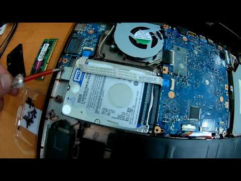 Acer ex2519. Замена оперативной памяти