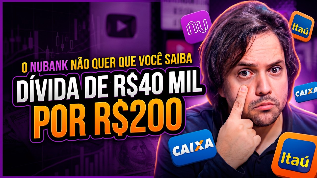 NÃO PAGUE sua dívida ANTES de saber desta REGRA (Nubank, Caixa, Itaú, etc)