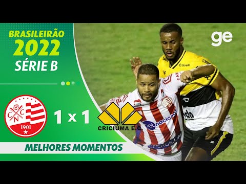Gols e lances de Náutico x Criciúma