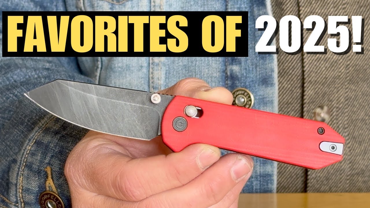 Favorite EDC Gear Of 2025! Knives, Multitools, and More.