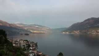 preview picture of video 'Lago Maggiore - Aufhellung nach 4 Tagen Regen...'
