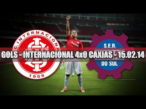 GOLS - INTERNACIONAL 4x0 CAXIAS - 15.02.14