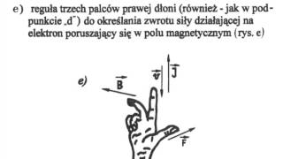 ZESTAWIENIE I ANALIZA REGUŁ TRZECH PALCÓW (LEWEJ I PRAWEJ DŁONI) STOSOWANYCH W ELEKTROTECHNICE